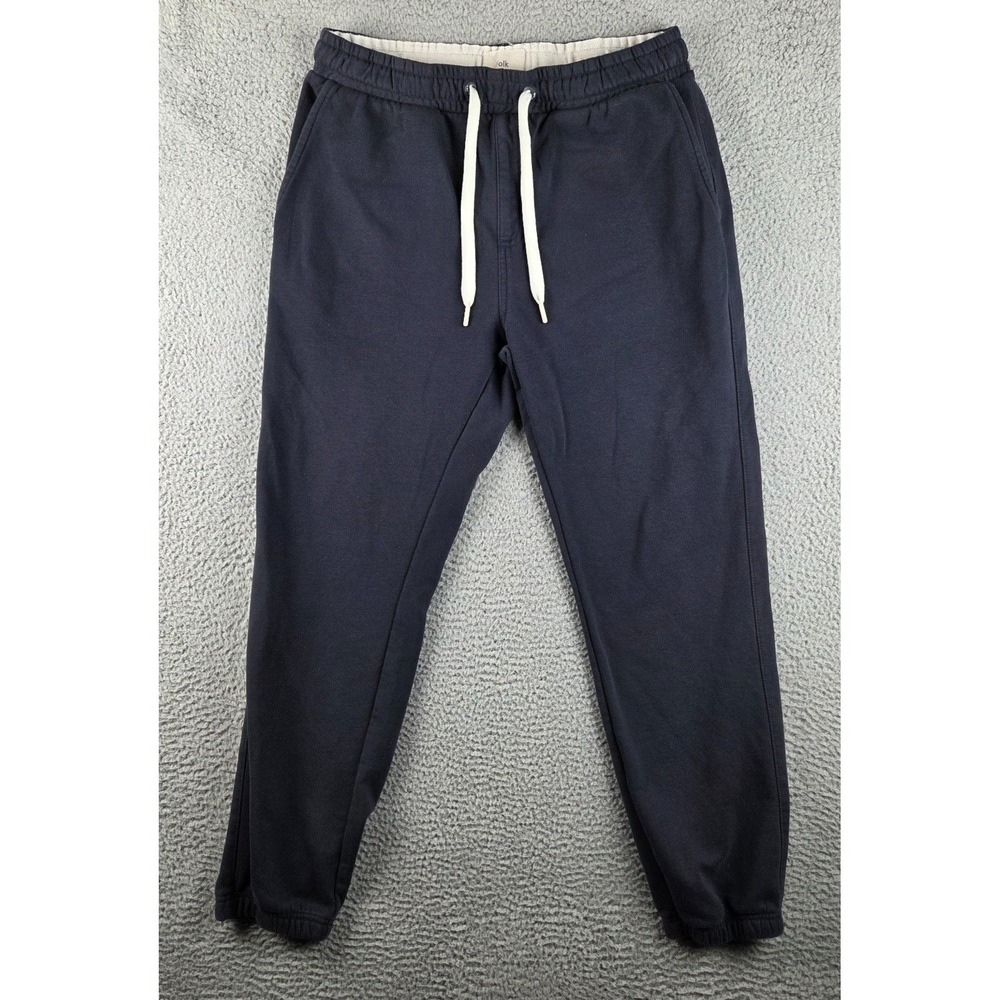 Folk Jogger Pants Mens Size XL‎ (5) Blue Sweatpants Jogging New Track Cuff